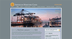 Desktop Screenshot of americanmaritimecases.com